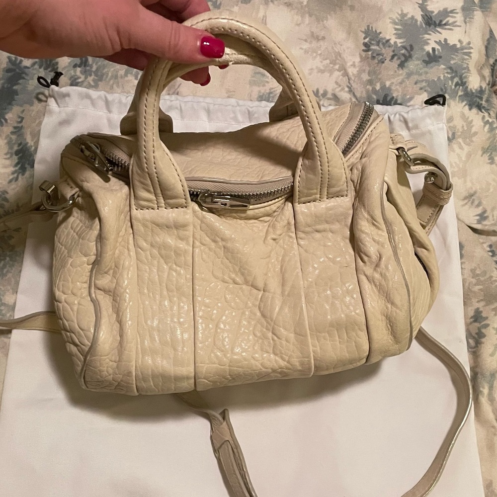 Preowned Alexander Wang Mink Rockie Pebbel bag